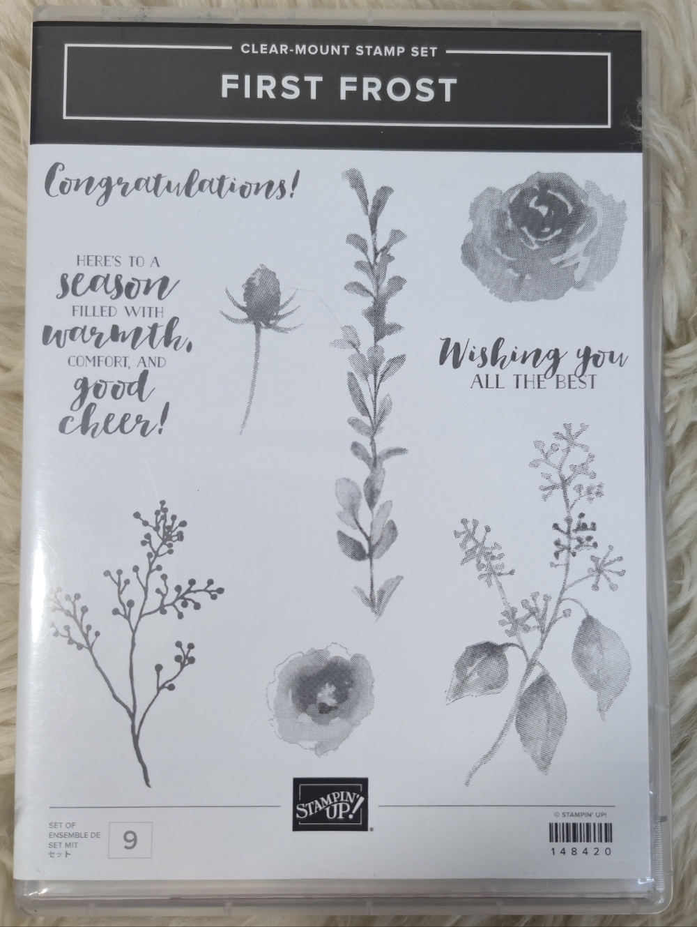 Stampin' Up! First Frost Clear Mount Stamp